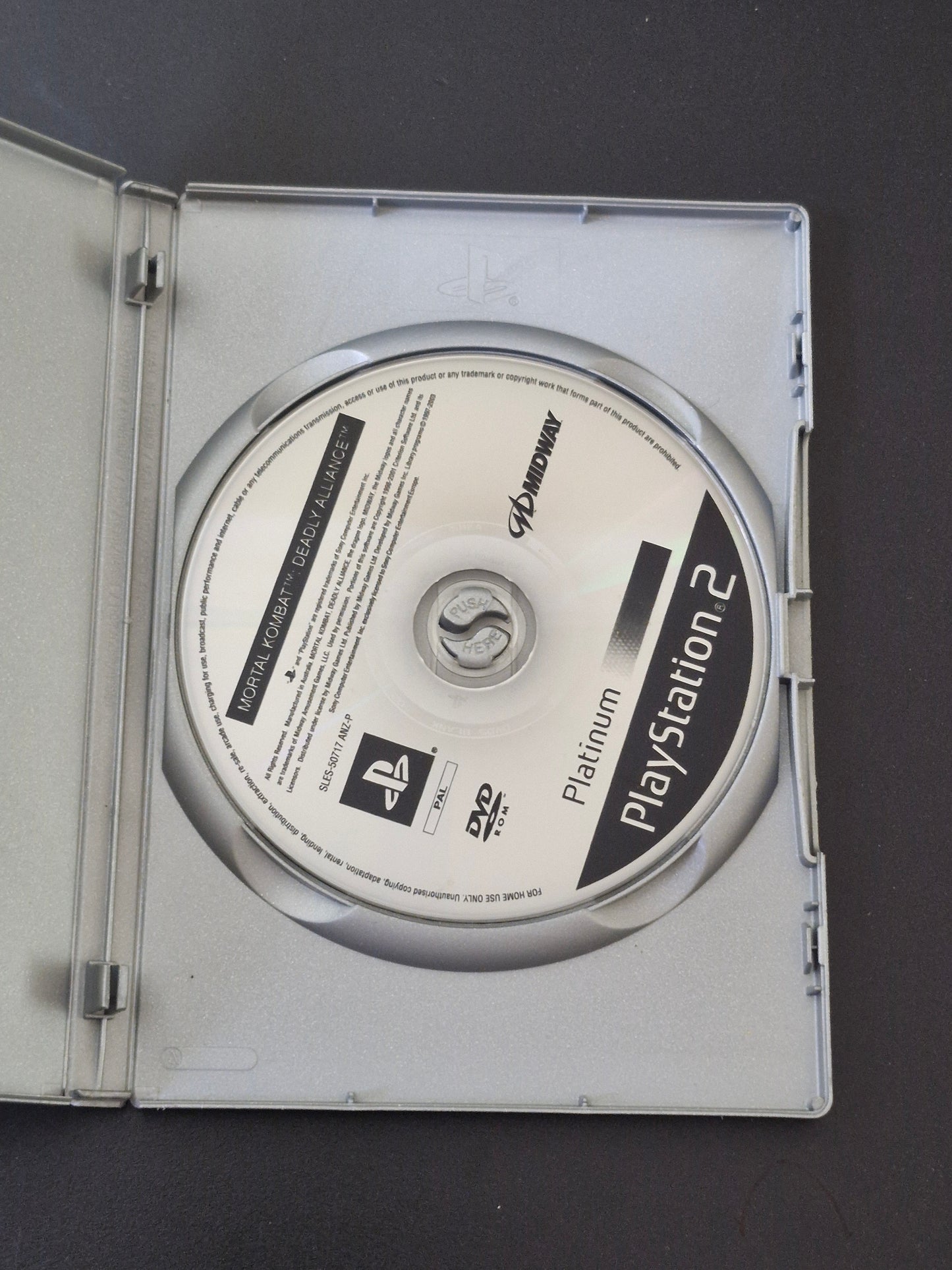 Mortal Kombat: Deadly Alliance Platinum (PAL) - PlayStation 2