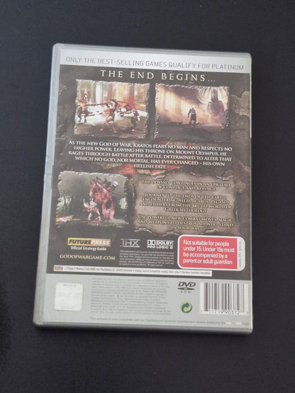 God of War II Platinum (PAL) - PlayStation 2