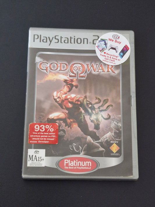 God of War Platinum (PAL) - PlayStation 2