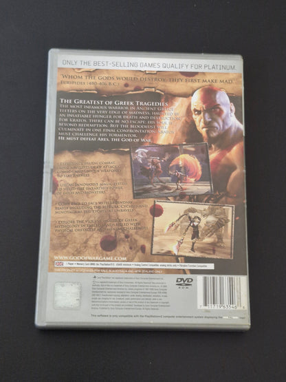 God of War Platinum (PAL) - PlayStation 2