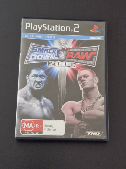 WWE SmackDown! vs. Raw 2006 (PAL) - PlayStation 2