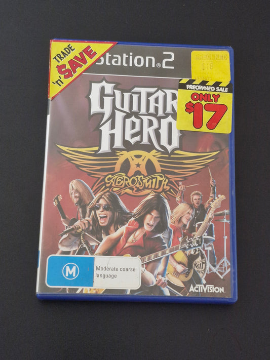 Guitar Hero: Aerosmith (PAL) - PlayStation 2