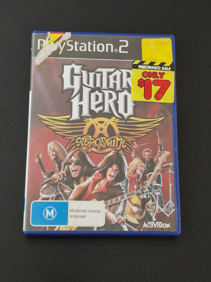 Guitar Hero: Aerosmith (PAL) - PlayStation 2
