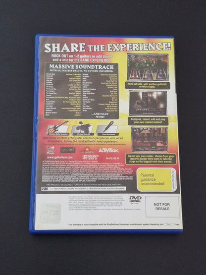 Guitar Hero: World Tour (PAL) - PlayStation 2