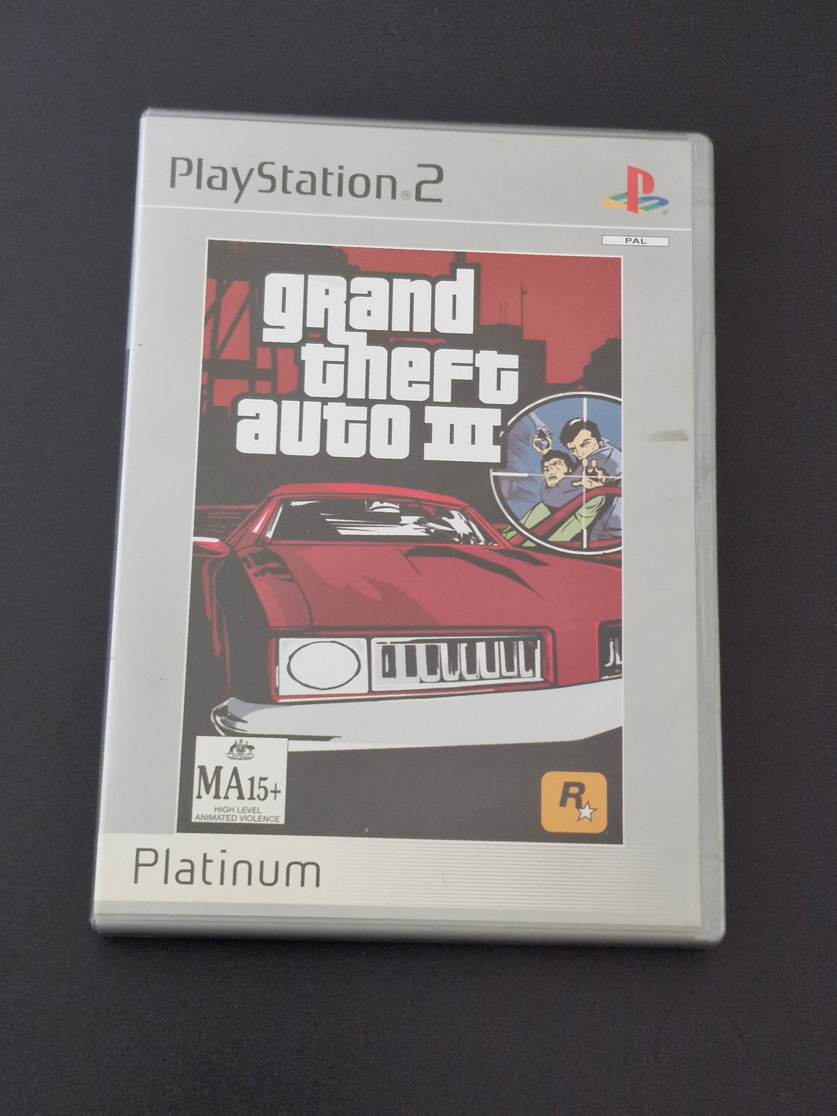 GTA III Platinum (PAL) - PlayStation 2