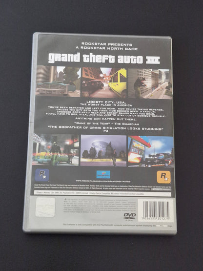 GTA III Platinum (PAL) - PlayStation 2