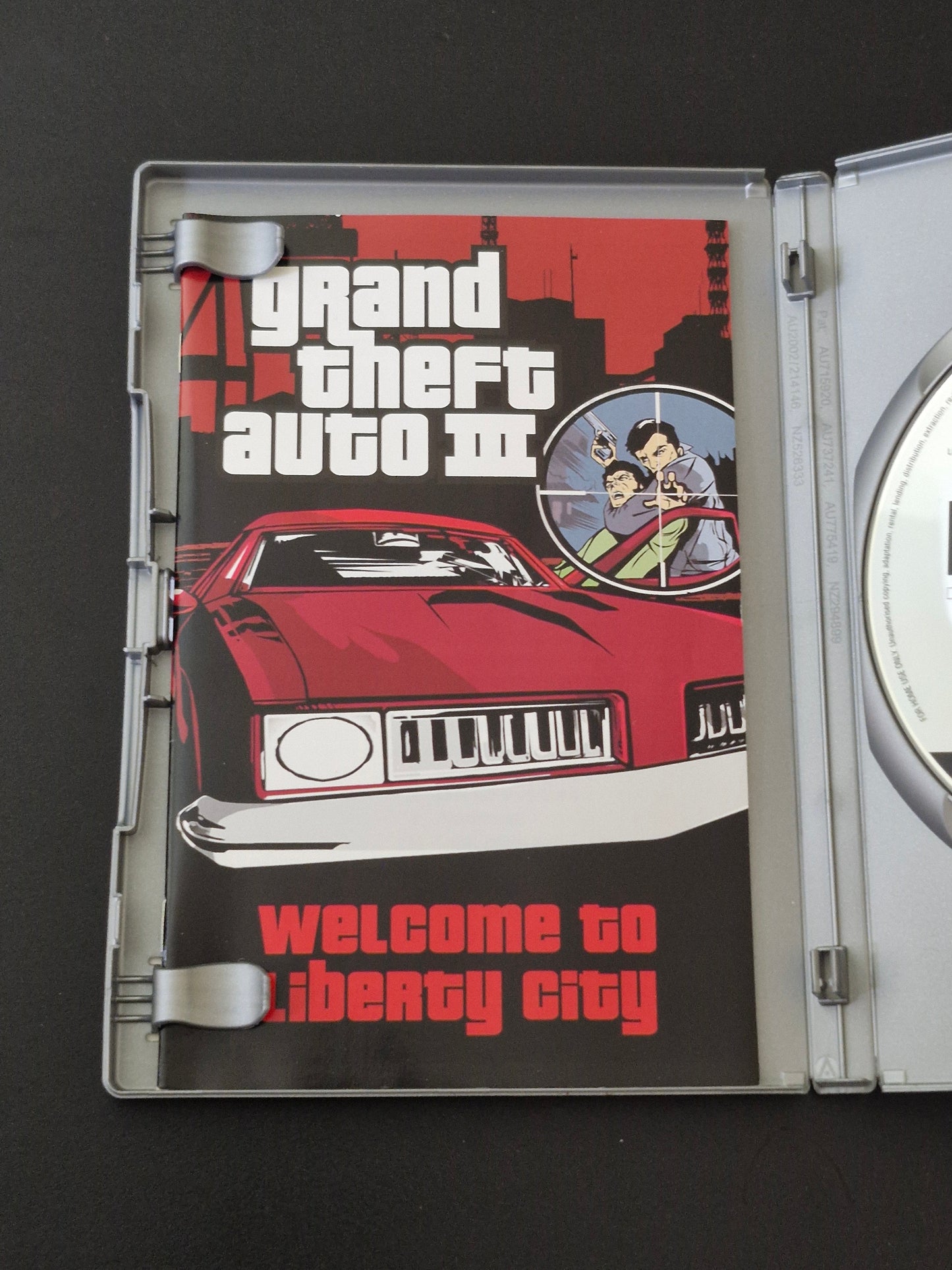 GTA III Platinum (PAL) - PlayStation 2