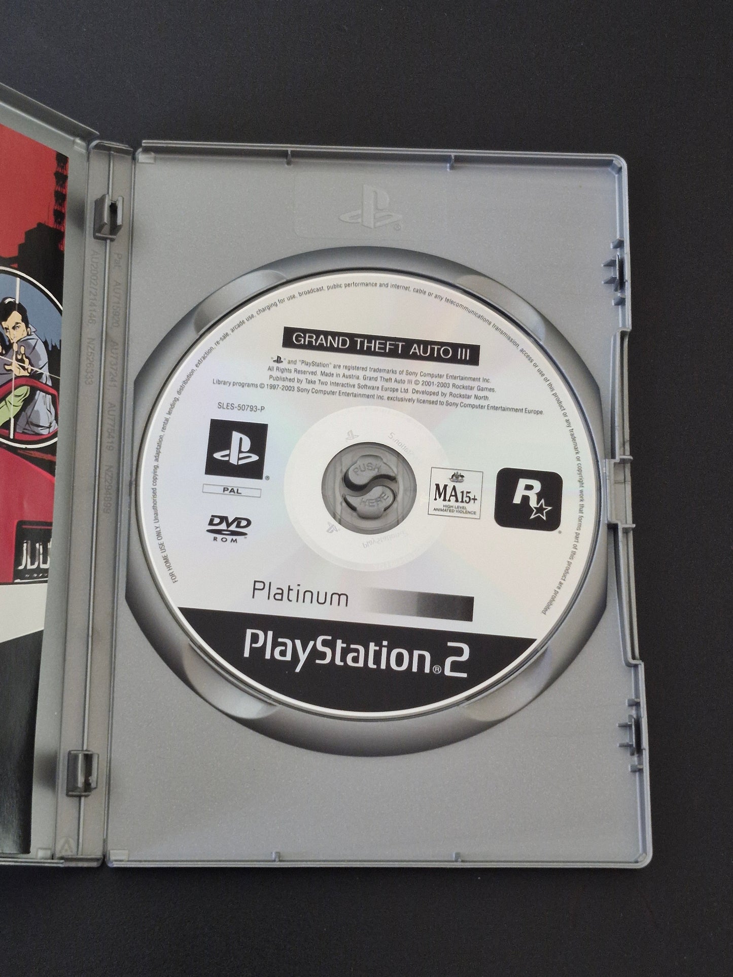 GTA III Platinum (PAL) - PlayStation 2