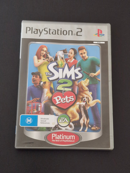The Sims 2: Pets Platinum (PAL) - PlayStation 2