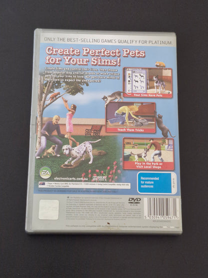 The Sims 2: Pets Platinum (PAL) - PlayStation 2
