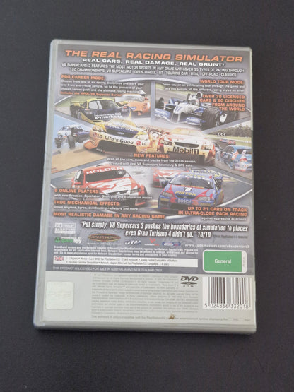 V8 Supercars 3 Platinum (PAL) - PlayStation 2