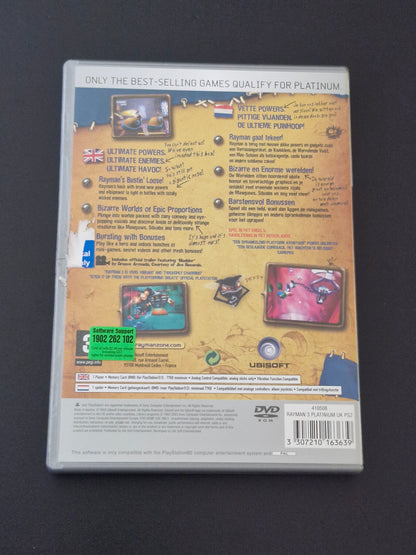 Rayman 3: Hoodlum Havoc Platinum (PAL) - PlayStation 2