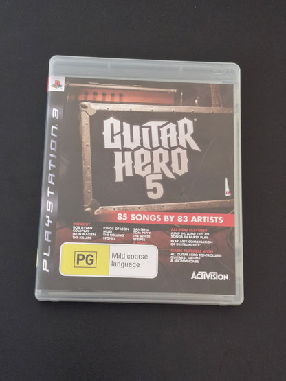 Guitar Hero 5 (PAL) - PlayStation 3