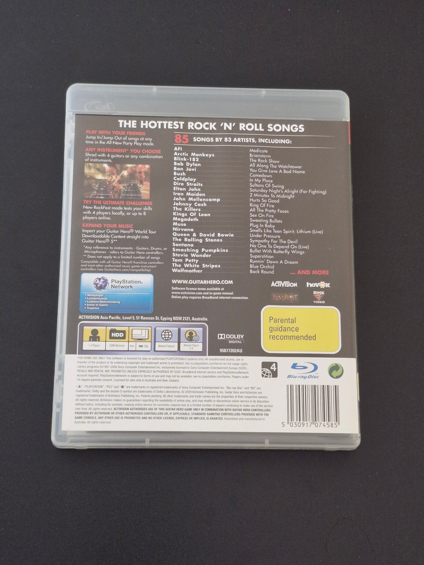 Guitar Hero 5 (PAL) - PlayStation 3