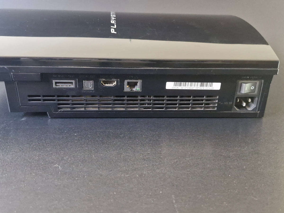 Sony PS3 Fat CECHJ02 with Power Cable – PAL – Excellent Condition