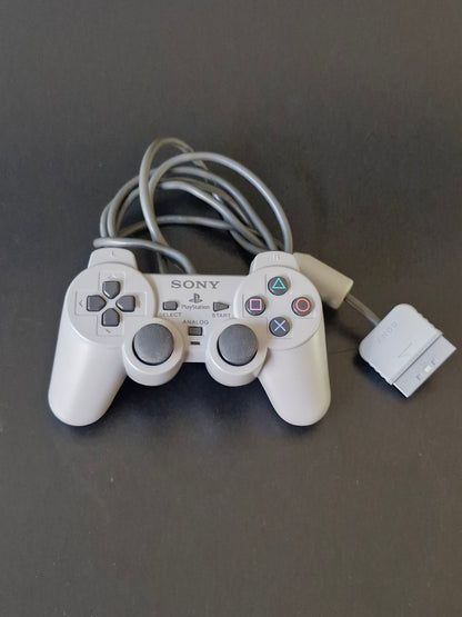 Sony PS1 DualShock Controller SCPH-1200 Grey | PS Collectables