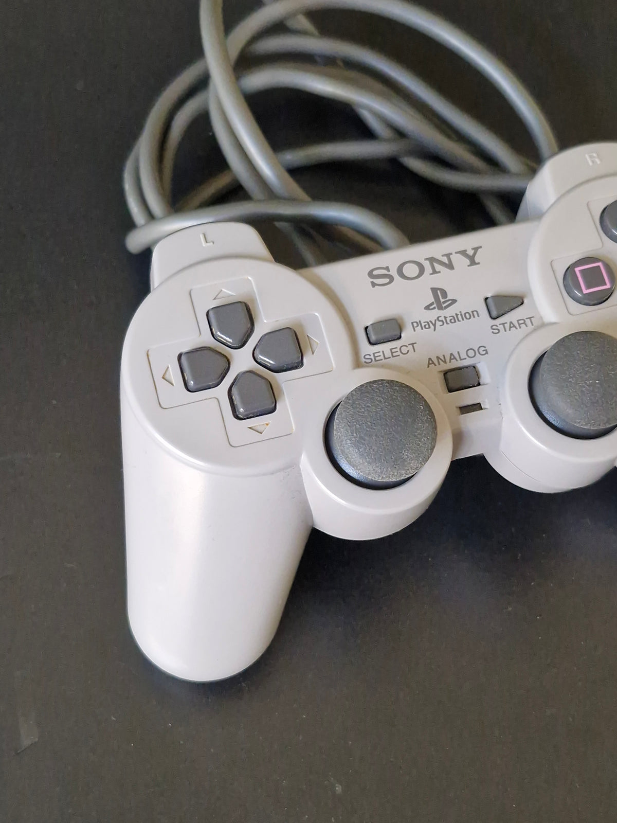 Sony PS1 DualShock Controller SCPH-1200 Grey | PS Collectables