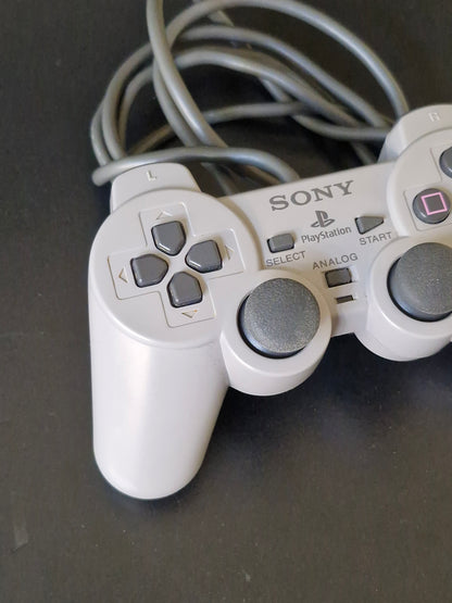 Sony PS1 DualShock Controller SCPH-1200 Grey | PS Collectables