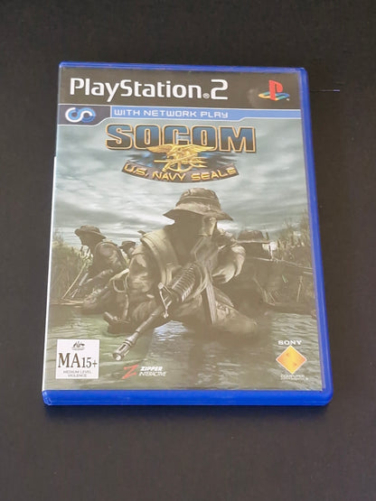 SOCOM: U.S. Navy SEALs (PAL) - PlayStation 2