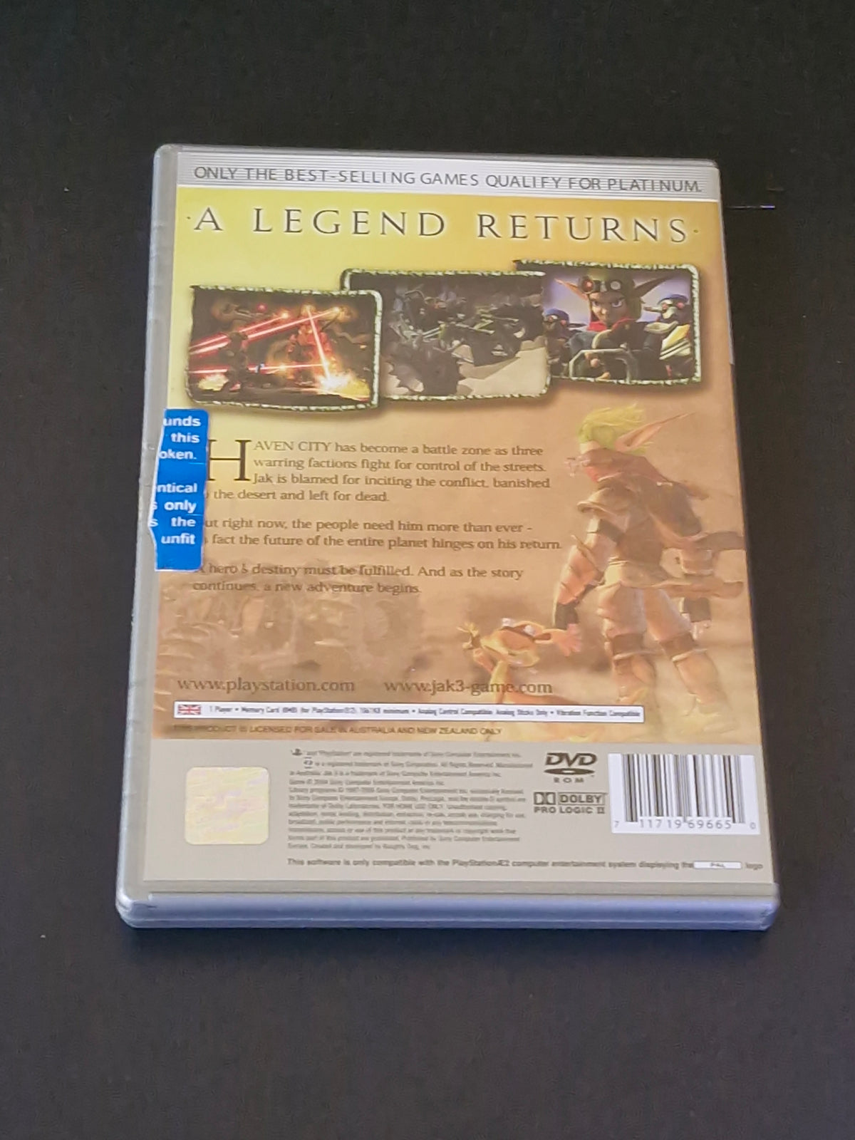 Jak 3 Platinum (PAL) - PlayStation 2
