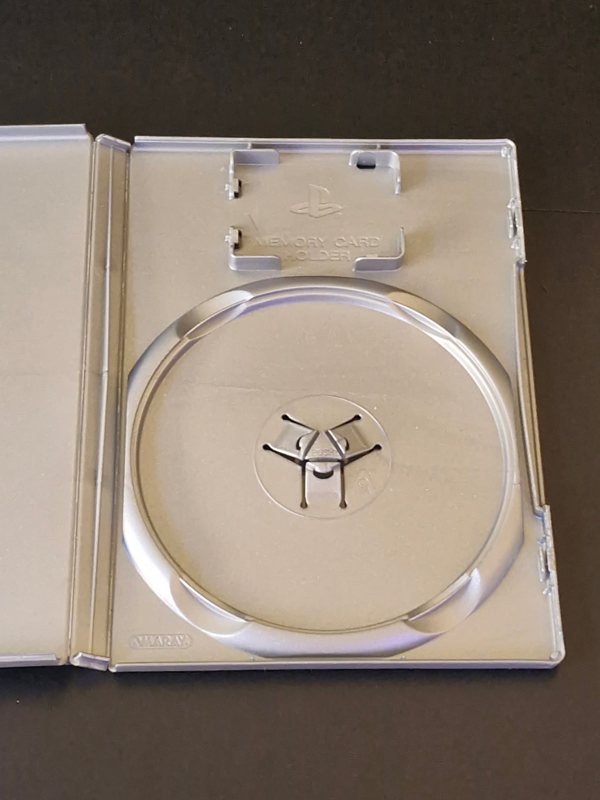 Genuine Platinum PlayStation 2 Replacement Case - Memory Card Holder