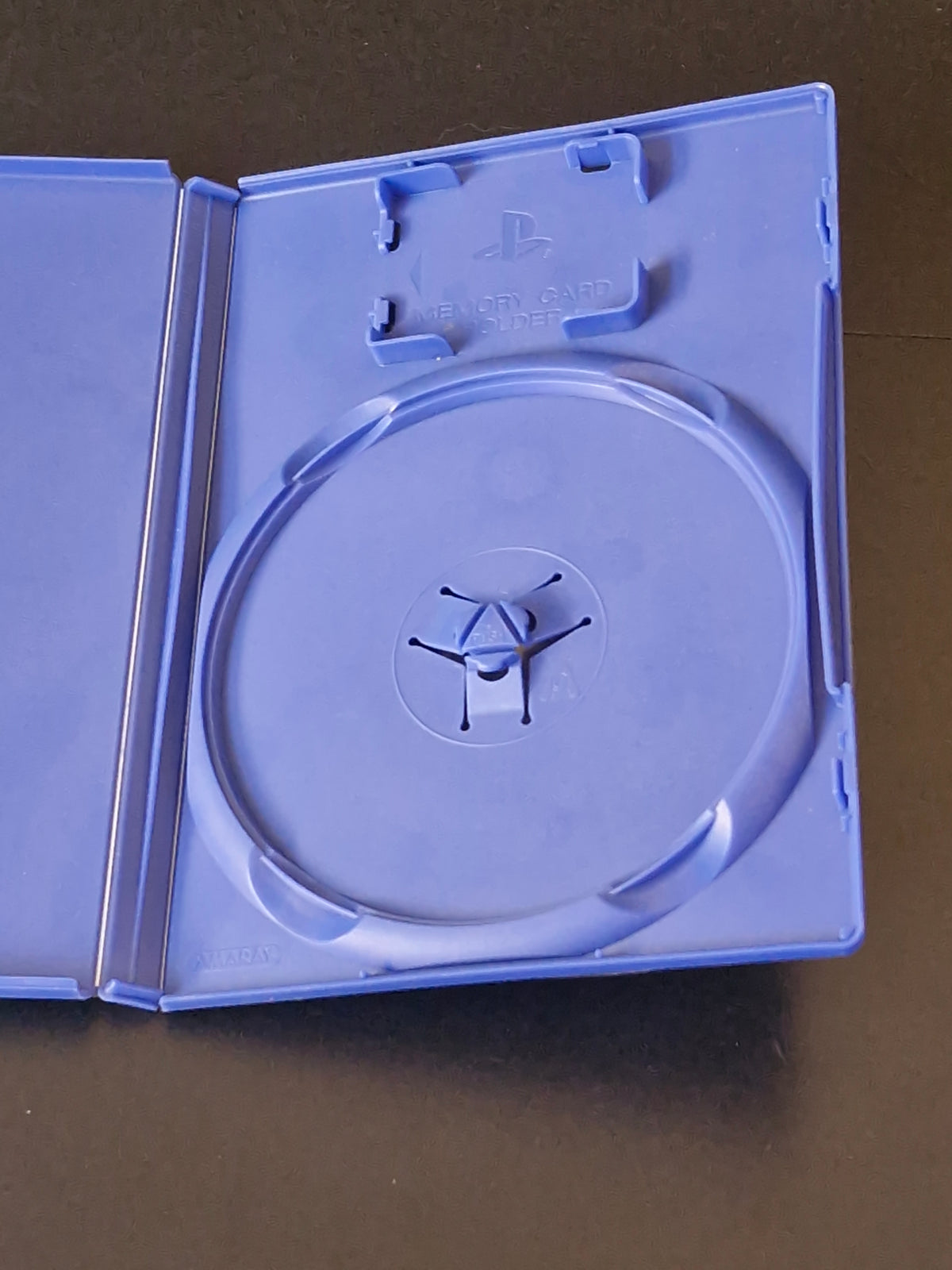 Blue PlayStation 2 Replacement Case - Memory Card Holder