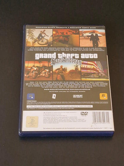 GTA: San Andreas (PAL) - PlayStation 2
