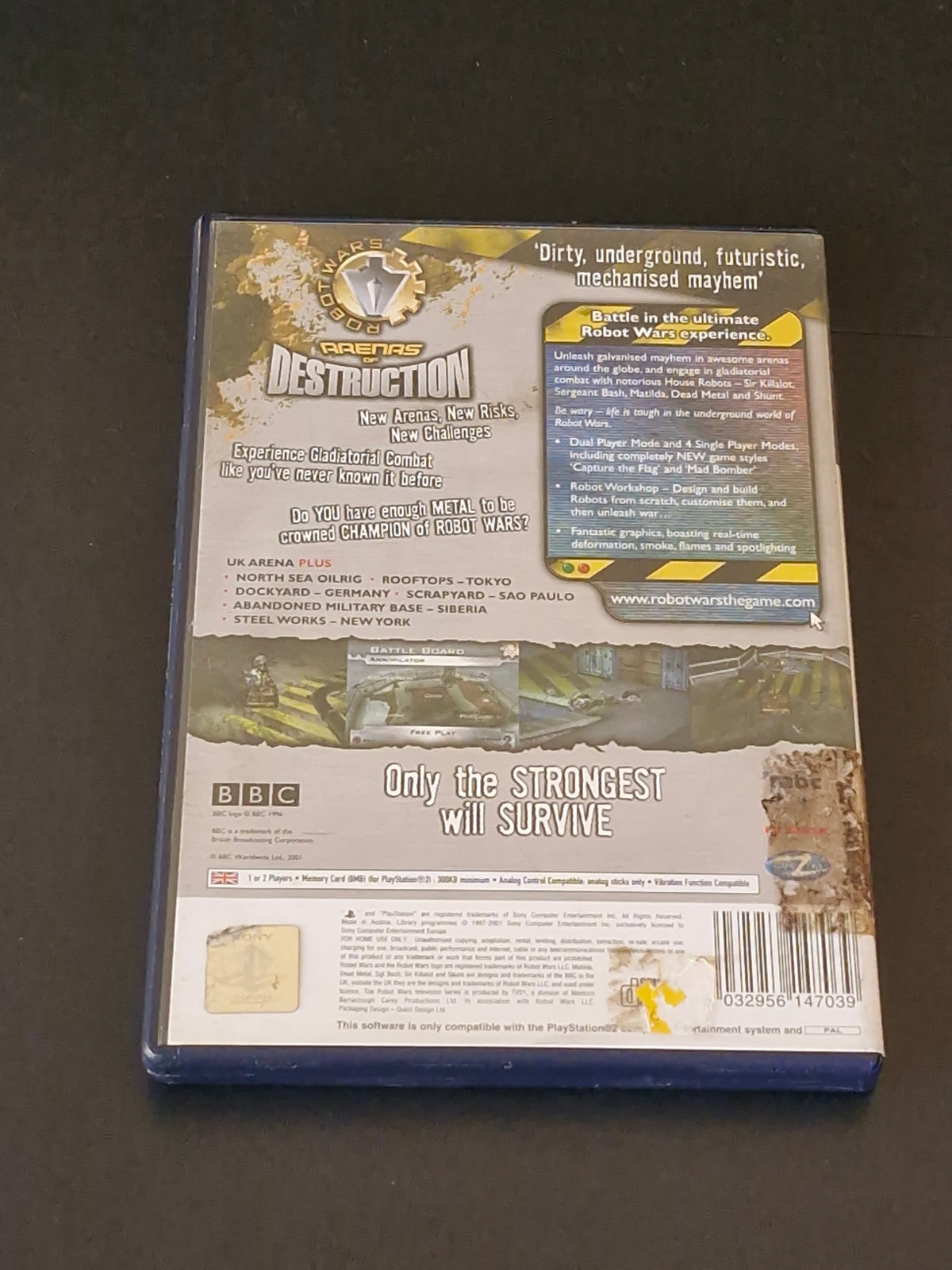 Robot Wars: Arenas of Destruction (PAL) - PlayStation 2