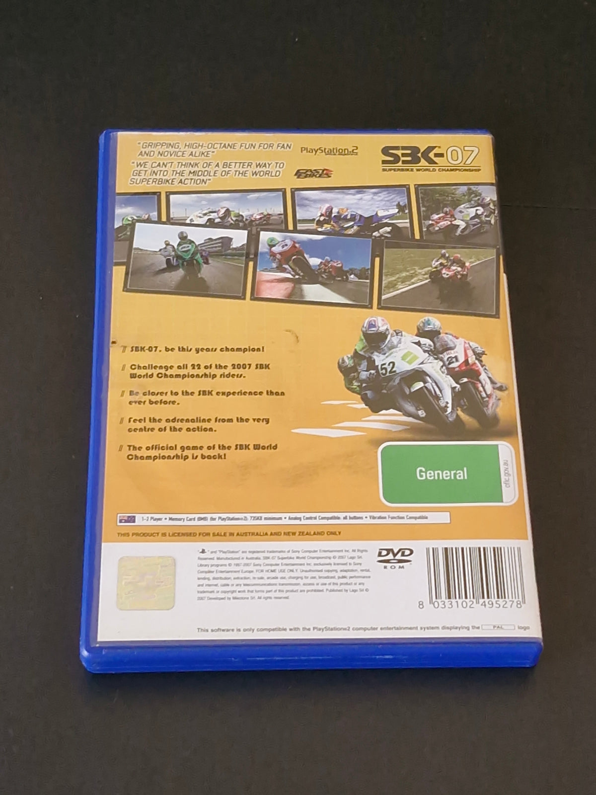 SBK-07 Superbike World Championship (PAL) - PlayStation 2