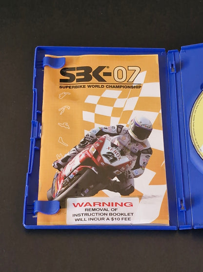 SBK-07 Superbike World Championship (PAL) - PlayStation 2