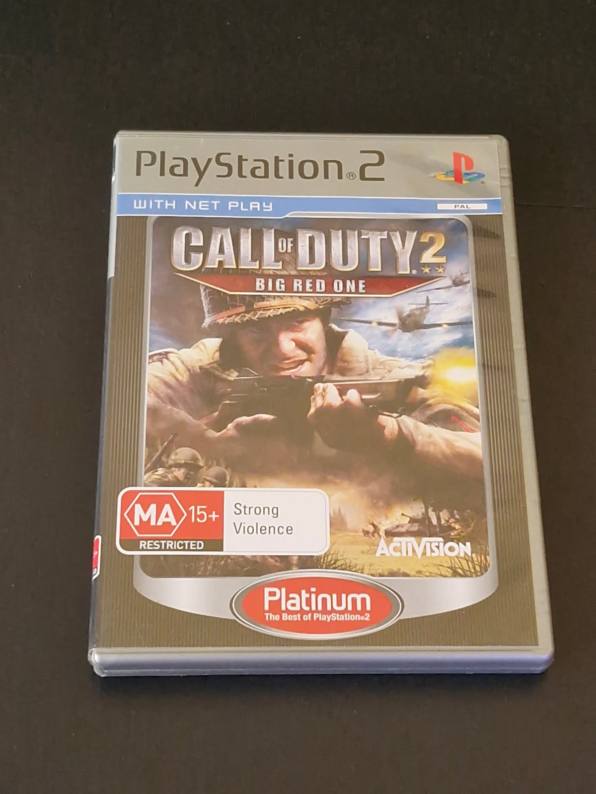 Call of Duty 2: Big Red One Platinum (PAL) - PlayStation 2