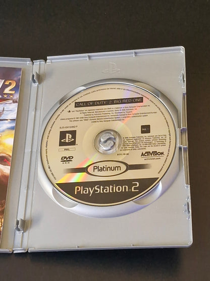 Call of Duty 2: Big Red One Platinum (PAL) - PlayStation 2