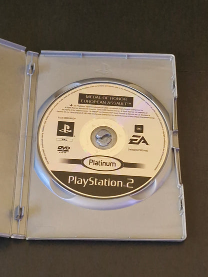Medal of Honor: European Assault Platinum (PAL) - PlayStation 2