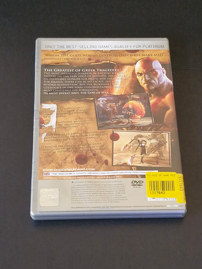 God of War Platinum (PAL) - PlayStation 2