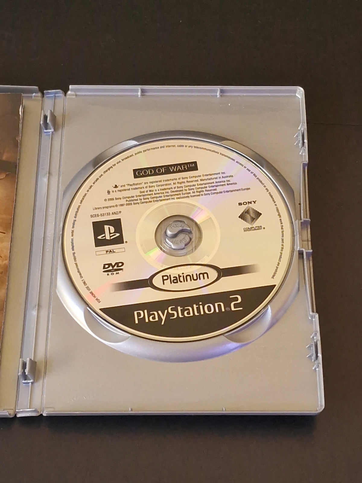 God of War Platinum (PAL) - PlayStation 2