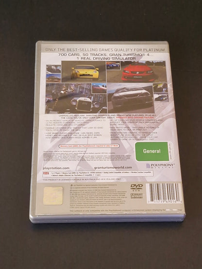 Gran Turismo 4 Platinum (PAL) - PlayStation 2