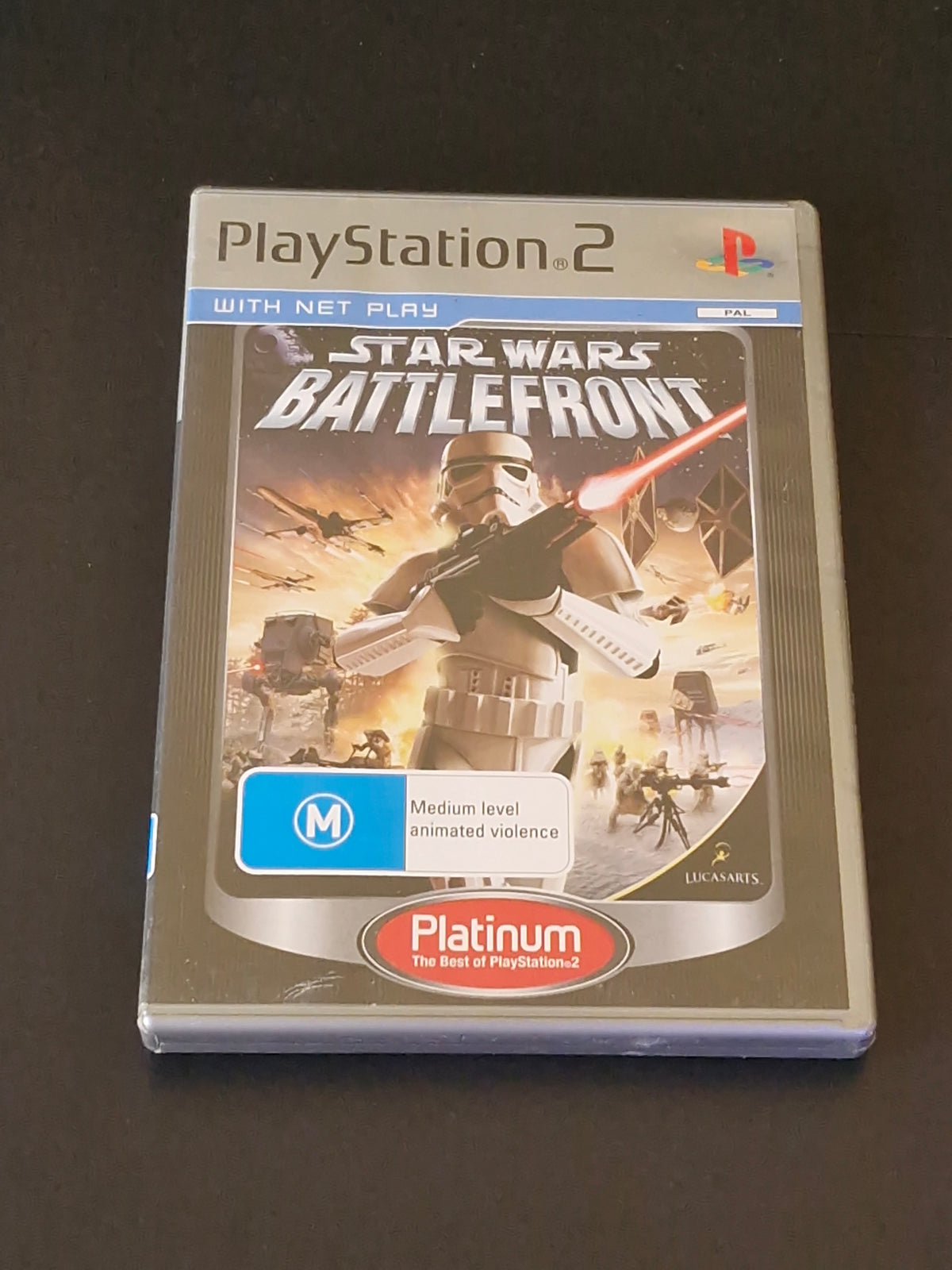 Star Wars Battlefront Platinum (PAL) - PlayStation 2