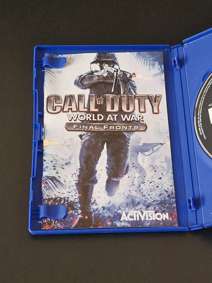 Call of Duty: World at War - Final Fronts (PAL) - PlayStation 2